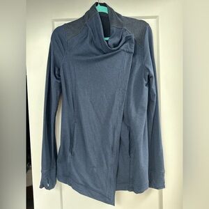 lululemon athletica Navy Blue Wrap Jacket